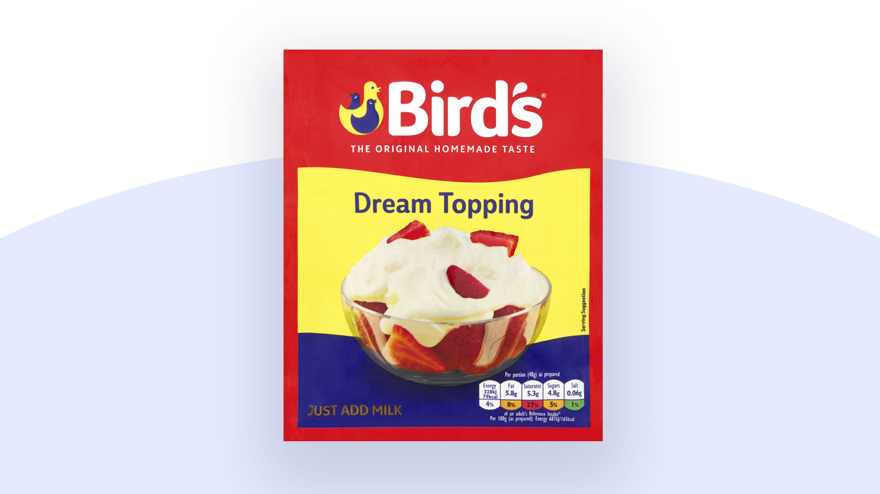 Birds Dream Dessert Topping